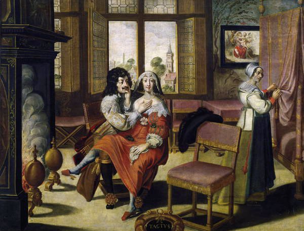 Les cinq sens - Le toucher - Abraham Bosse