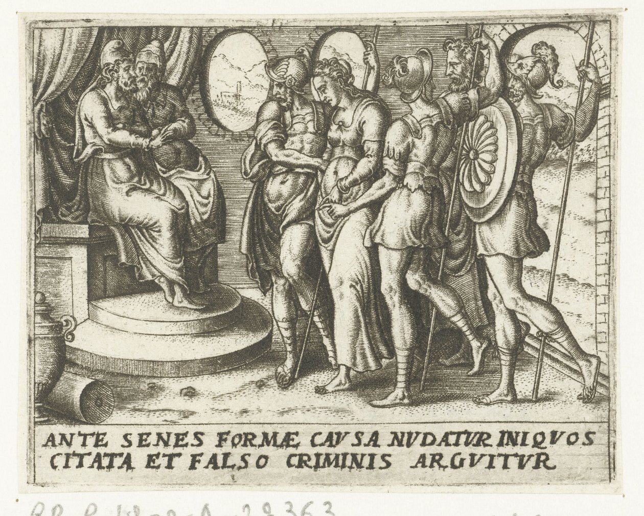Suzanne devant les juges - Abraham de Bruyn