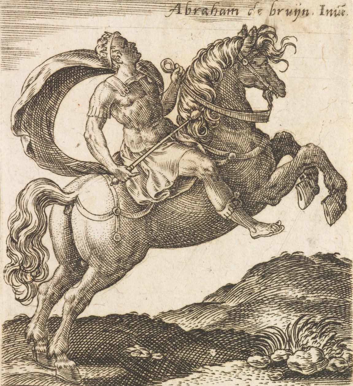 Titus Vespasianus des Douze Césars à Cheval - Abraham de Bruyn