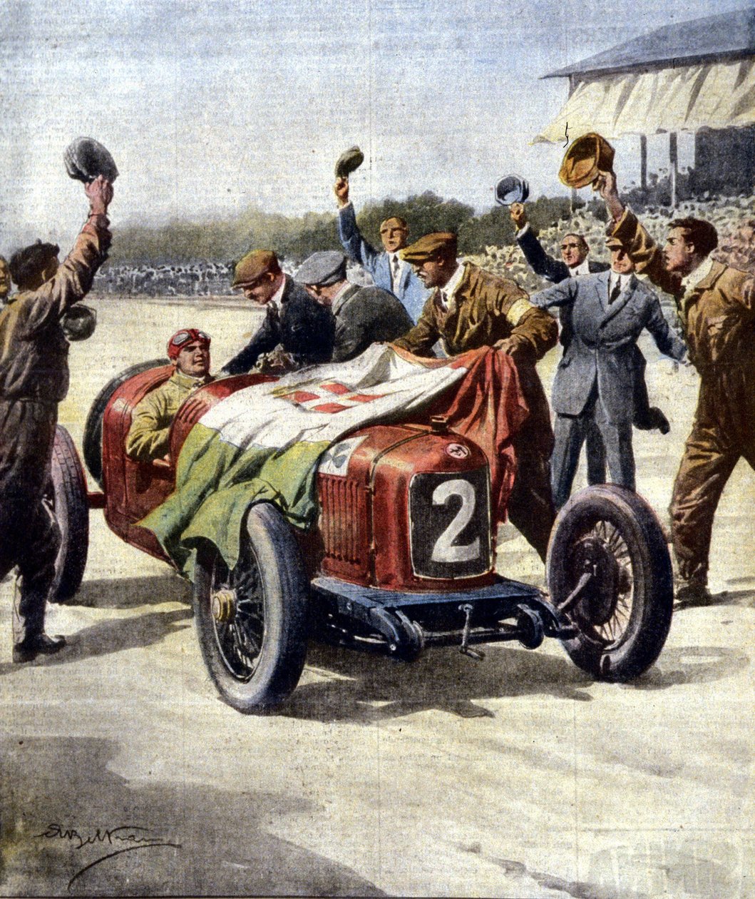 Victoire italienne au 3ème Grand Prix Européen de l