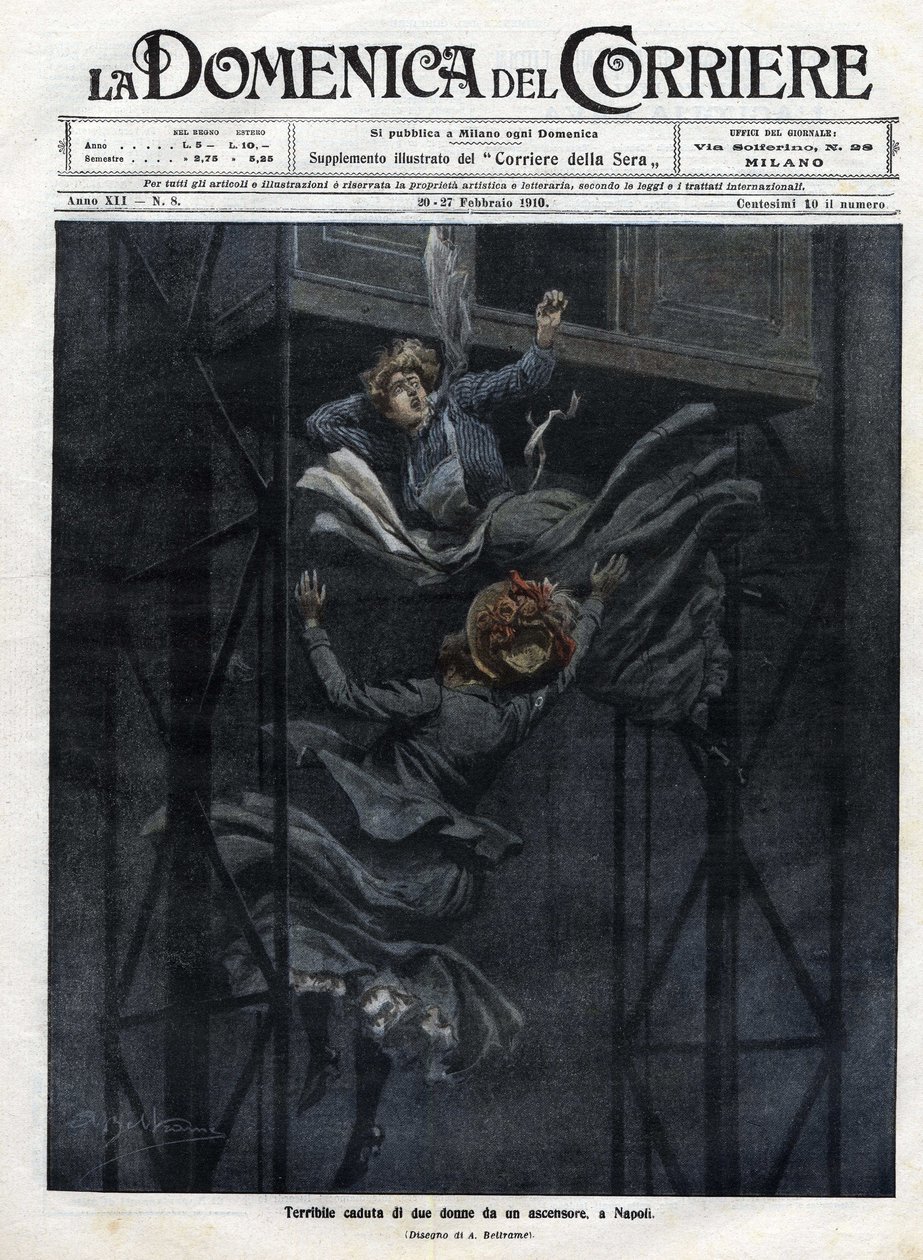 Deux femmes tombées d