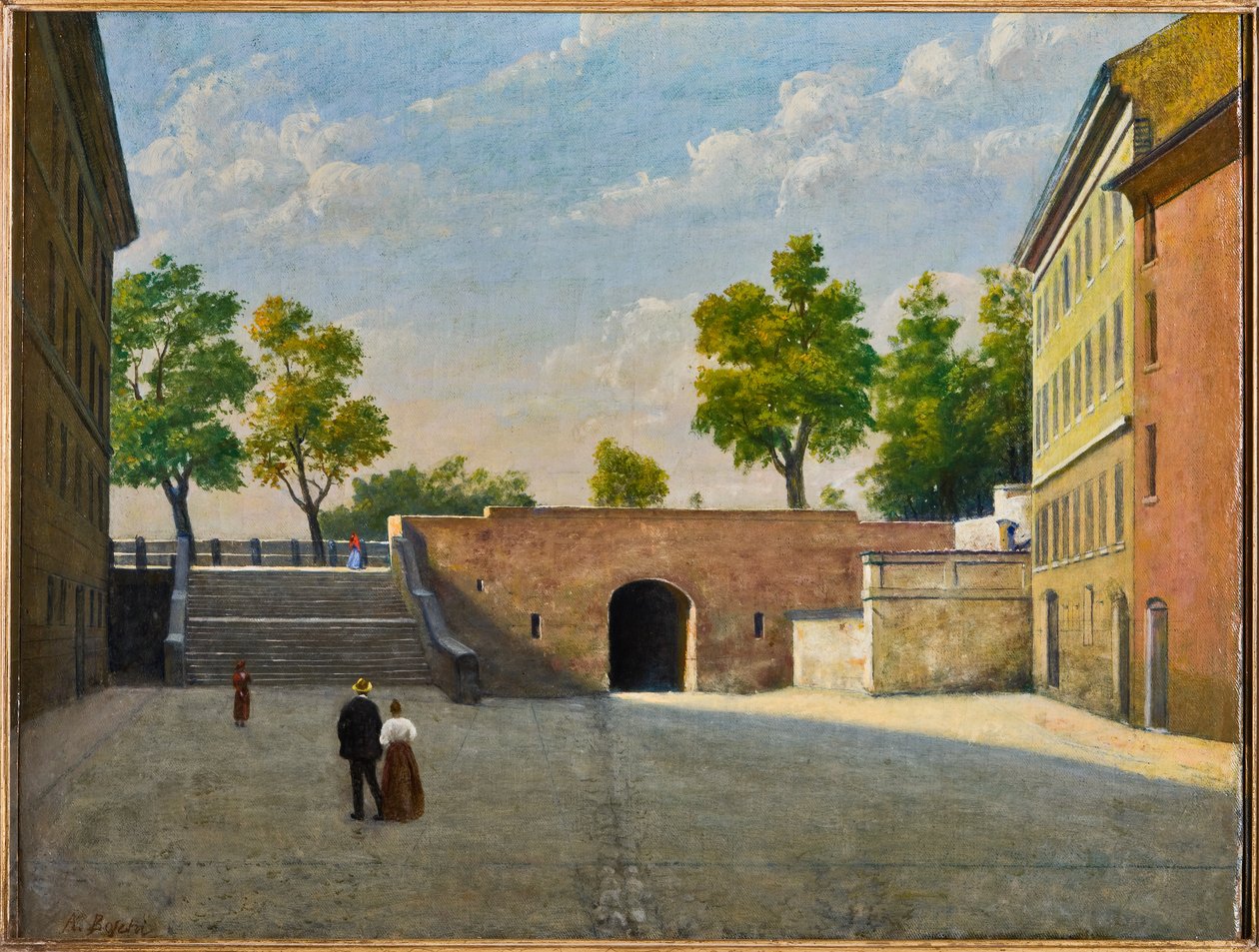 Porta Bologna à Modène - Achille Boschi