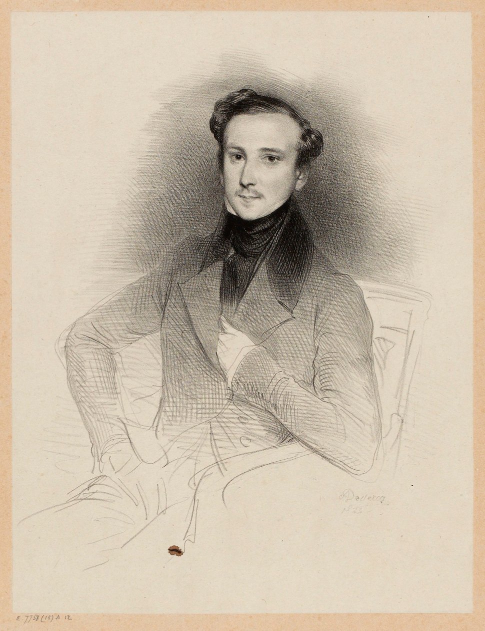 Portrait de de Savigny - Achille Devéria