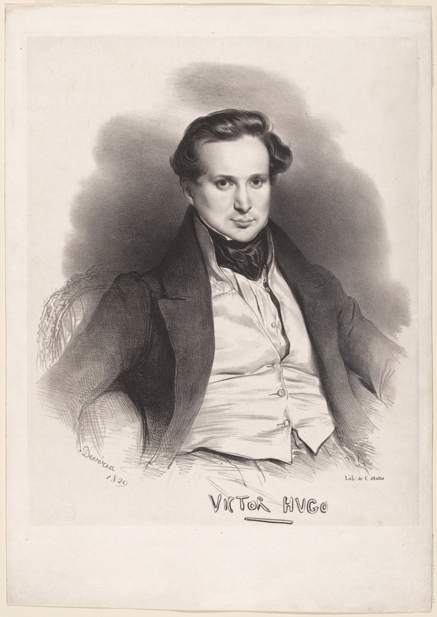 Victor Hugo - Achille Devéria
