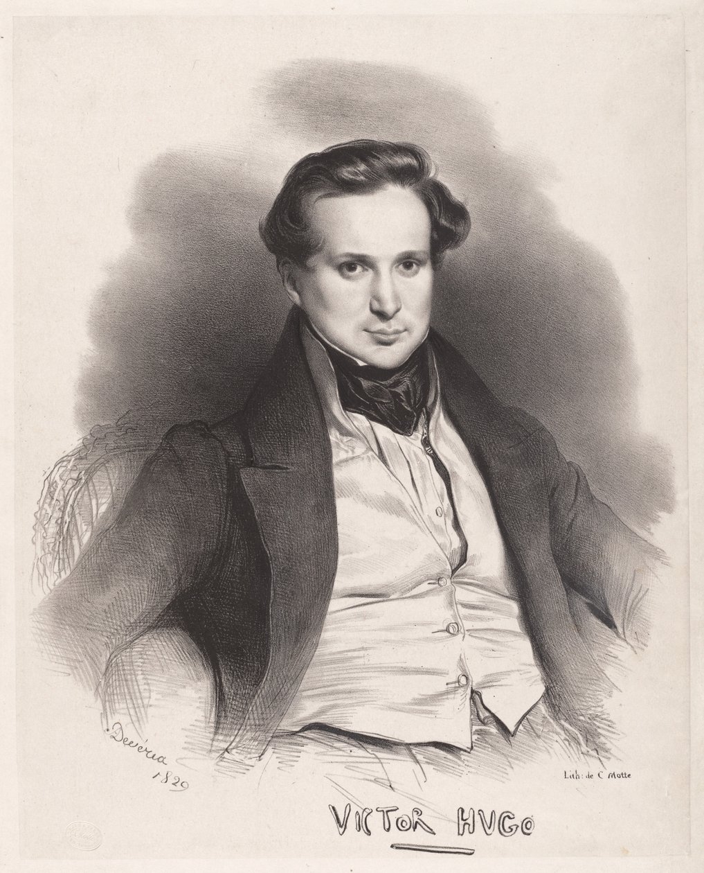 Victor Hugo - Achille Devéria