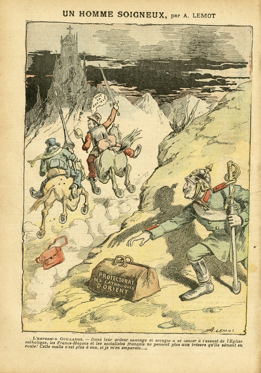 Un homme prudent - Anticléricalisme, Social, Colonisation, Franc-maçonnerie, Orient, Religion, Bloc de gauche, Socialisme, Protectorat de l