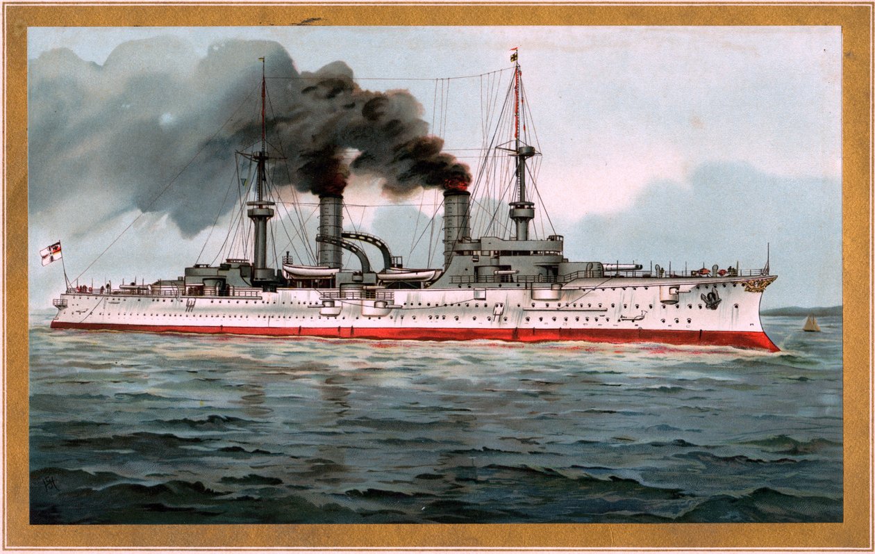 S.M. Grosser Kreuzer Fürst Bismarck - Adam Cuerden