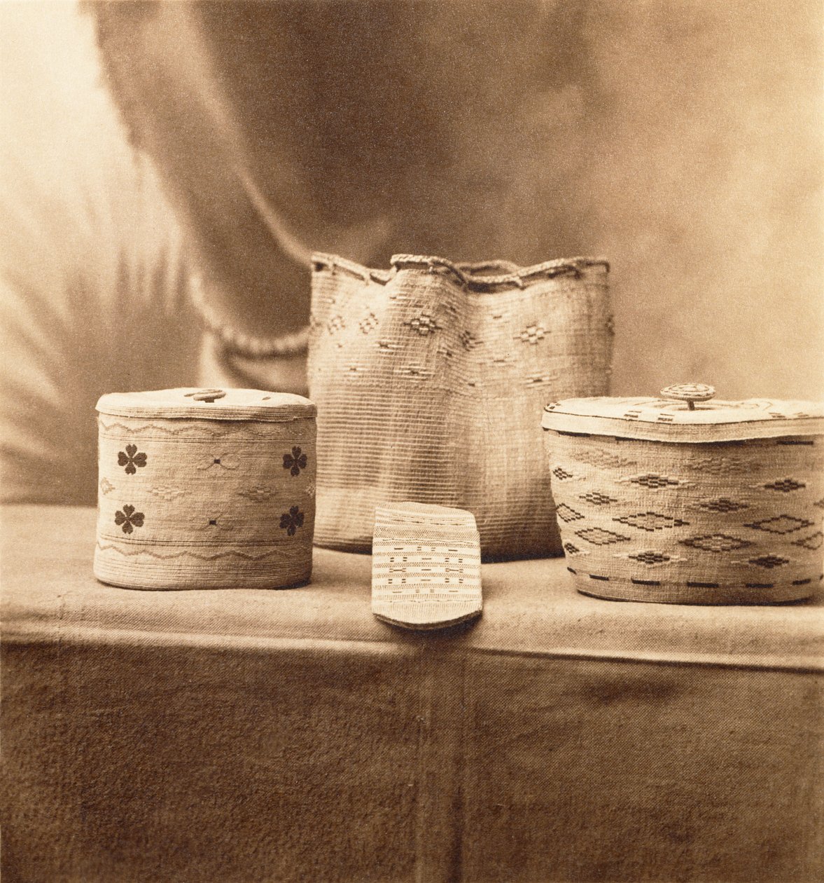 Paniers amérindiens par A.C. Vroman, vers 1898 - Adam Clark Vroman