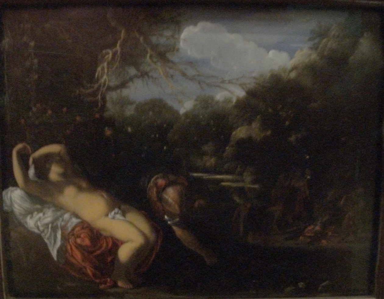 Apollon et Coronis - Adam Elsheimer