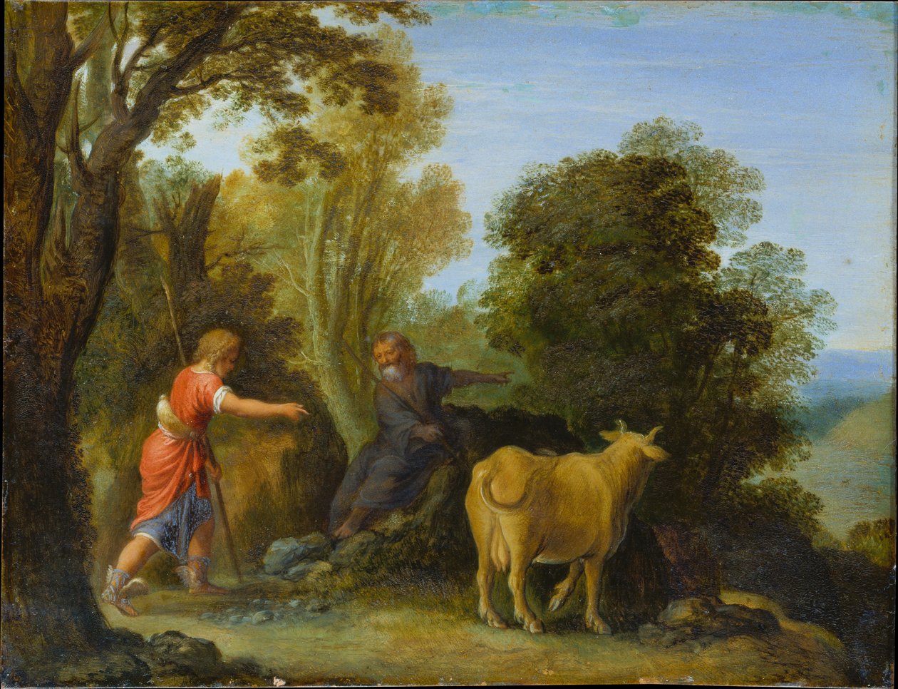 Mercury and Battus - Adam Elsheimer