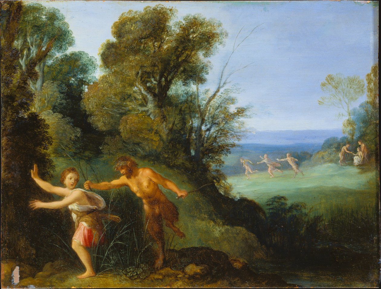 Pan et Syrinx - Adam Elsheimer