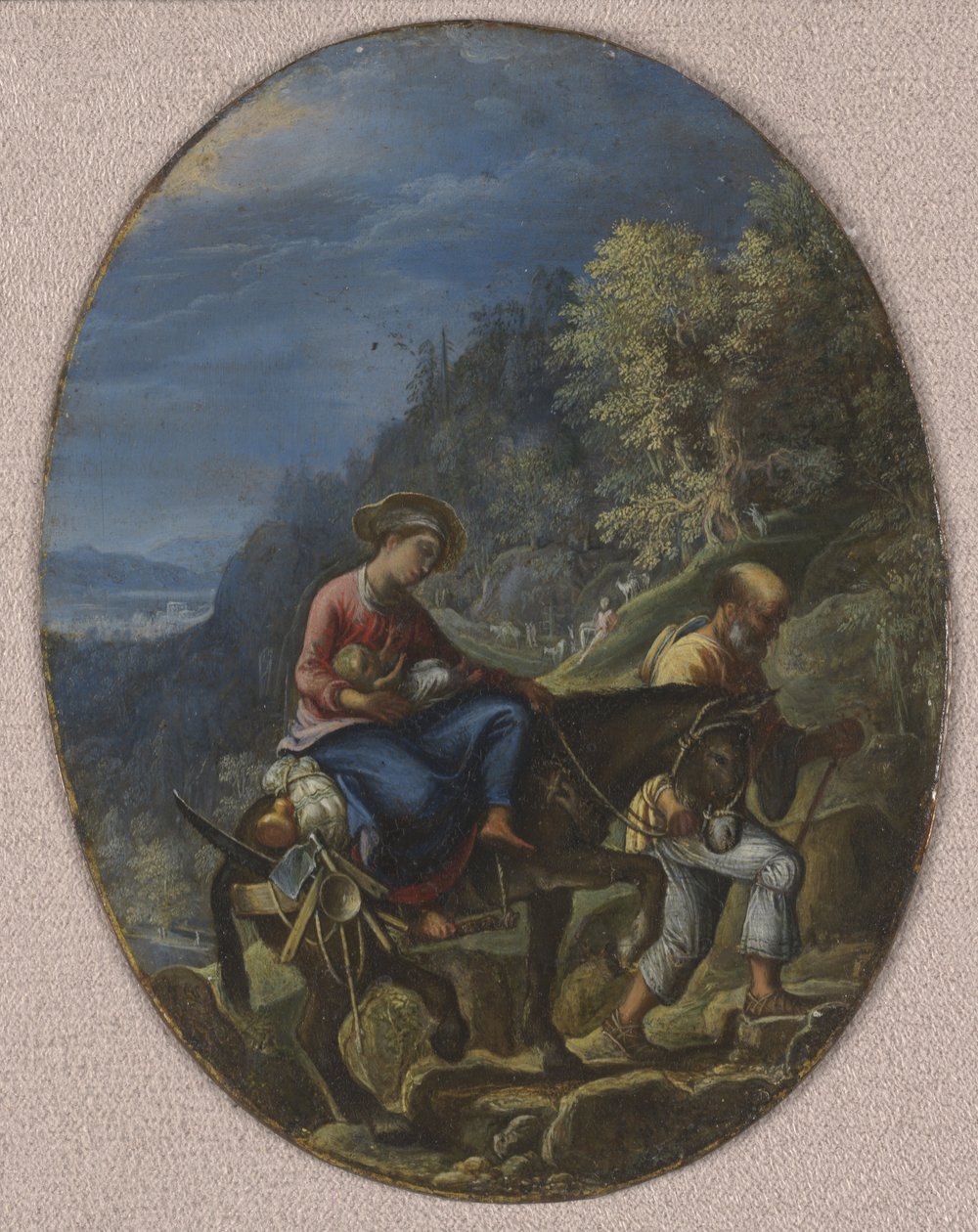 La fuite en Égypte - Adam Elsheimer