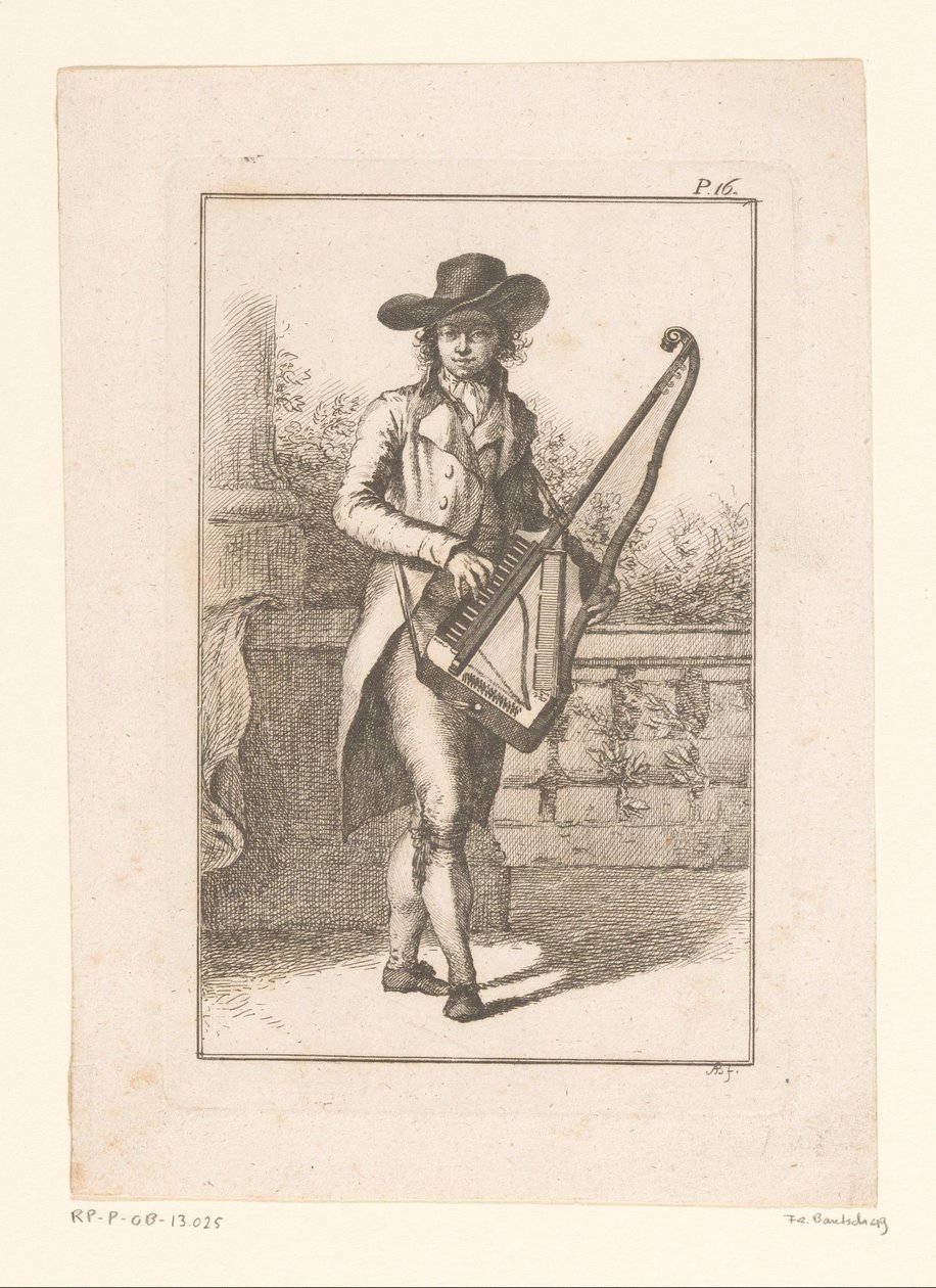 Jeune homme jouant de l