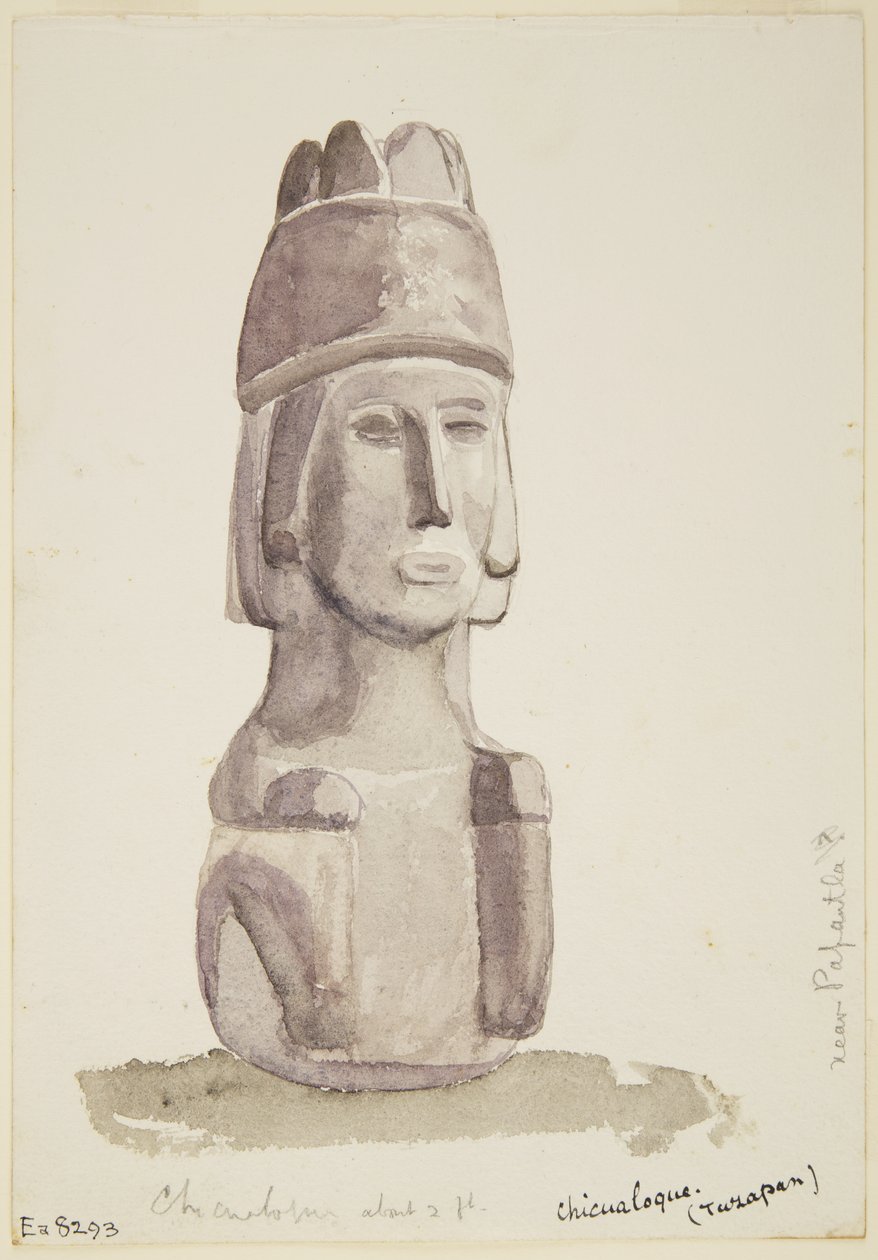 Statue en pierre de 60 cm de haut d