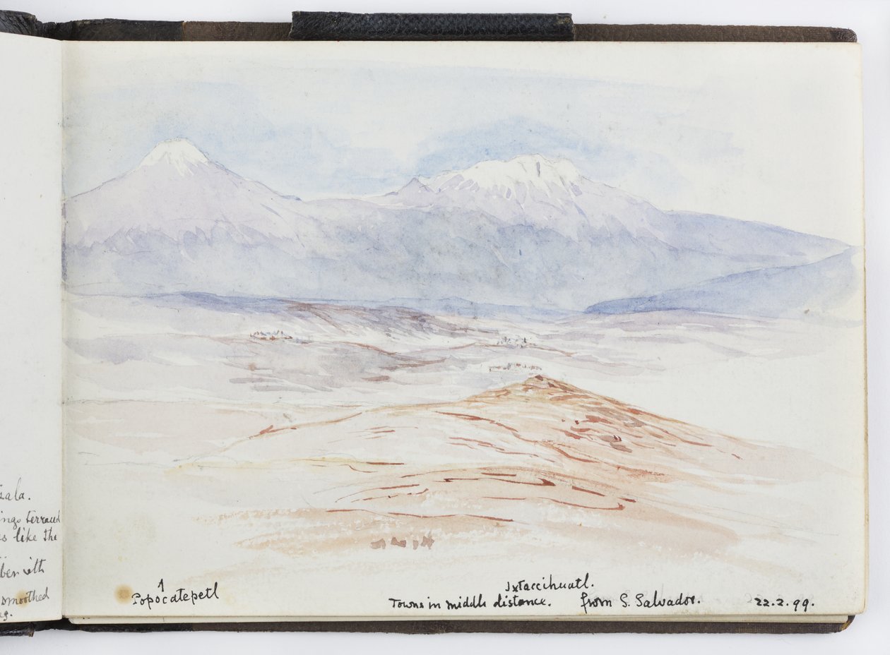 Carnet de croquis de dessins et notes, Amérique du Nord et du Sud (y compris le Mexique) - Adela Breton