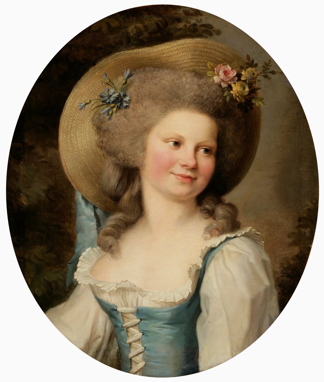 Madame Dugazon 1755-1821 en Babet dans la comédie Blaise et Babet, ou la Suite des trois fermiers - Adelaide Labille Guiard