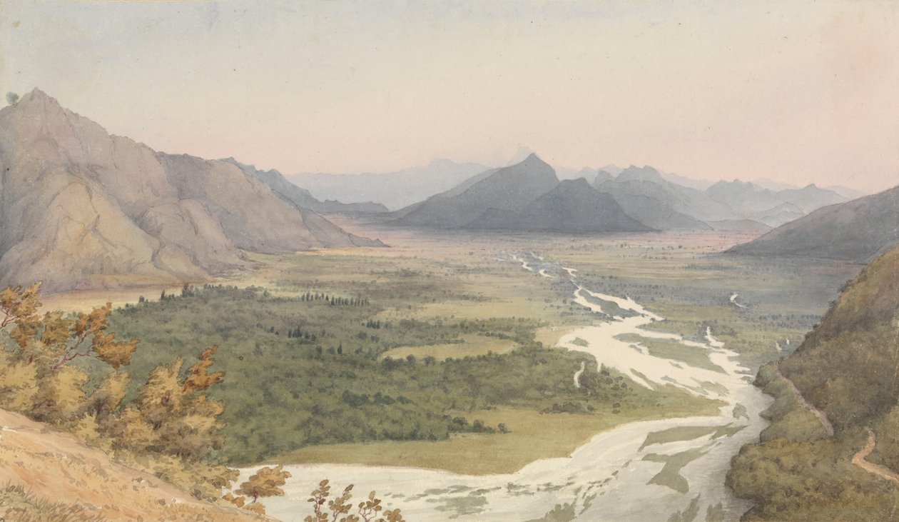 Entre San Felipe de Aconcagua et Quillota, Chili, 16 janvier 1851 - Admiral Sir Edward Gennys Fanshawe