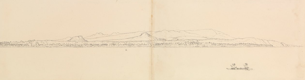 Savaii, Îles des Navigateurs [Samoa], septembre 1849 - Admiral Sir Edward Gennys Fanshawe