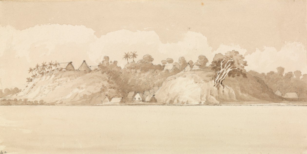 Vewa, îles Fidji, octobre 1849 - Admiral Sir Edward Gennys Fanshawe