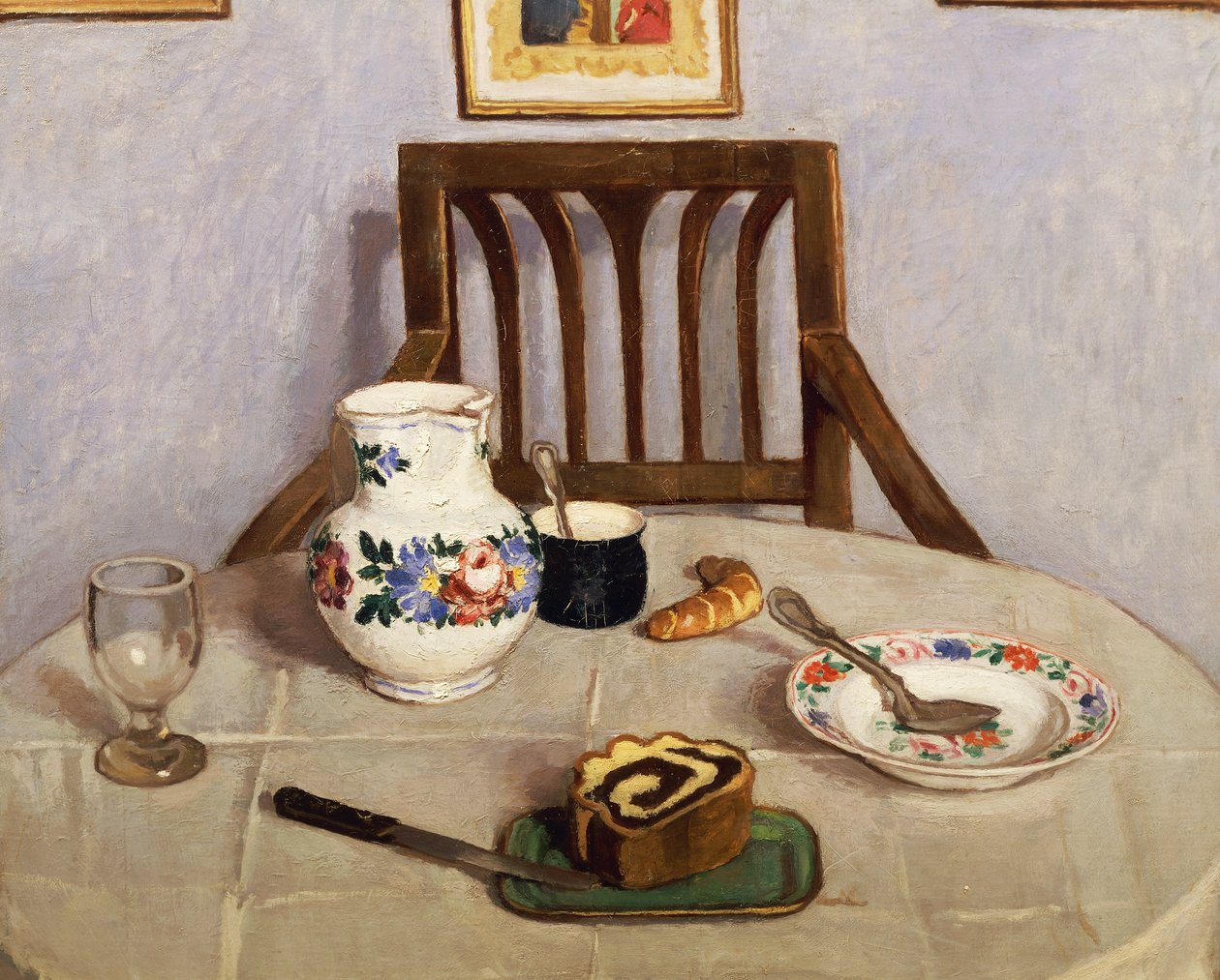 Nature morte avec focaccia - Adolf Fenyes
