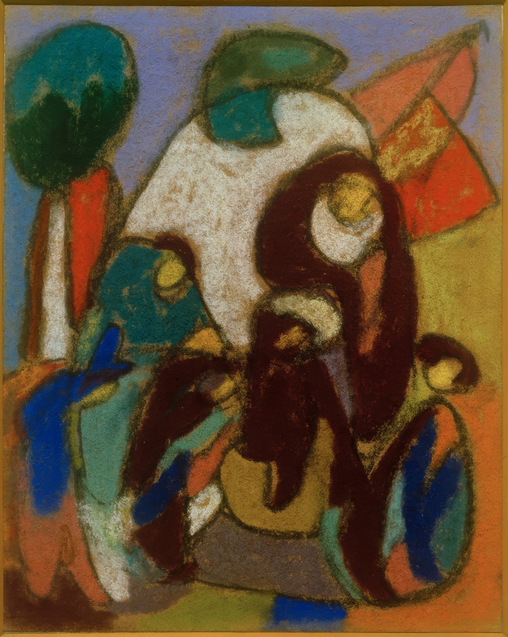 Groupe de figures - Adolf Holzel
