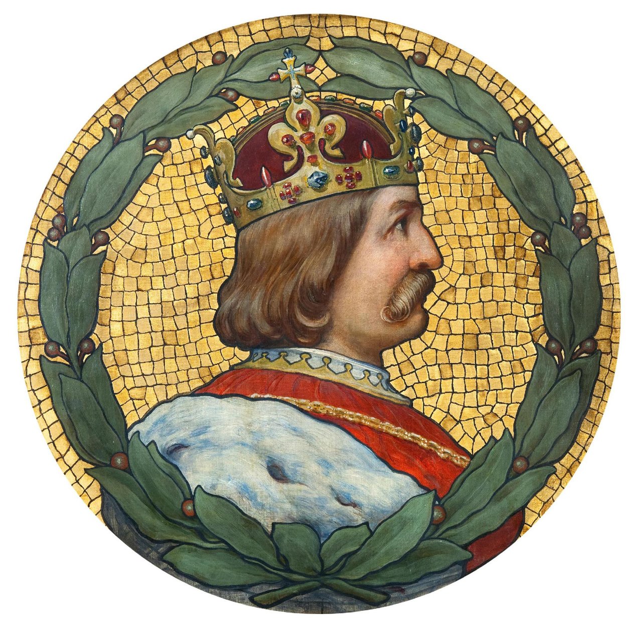 Georges de Poděbrady, 1900 - Adolf Liebscher