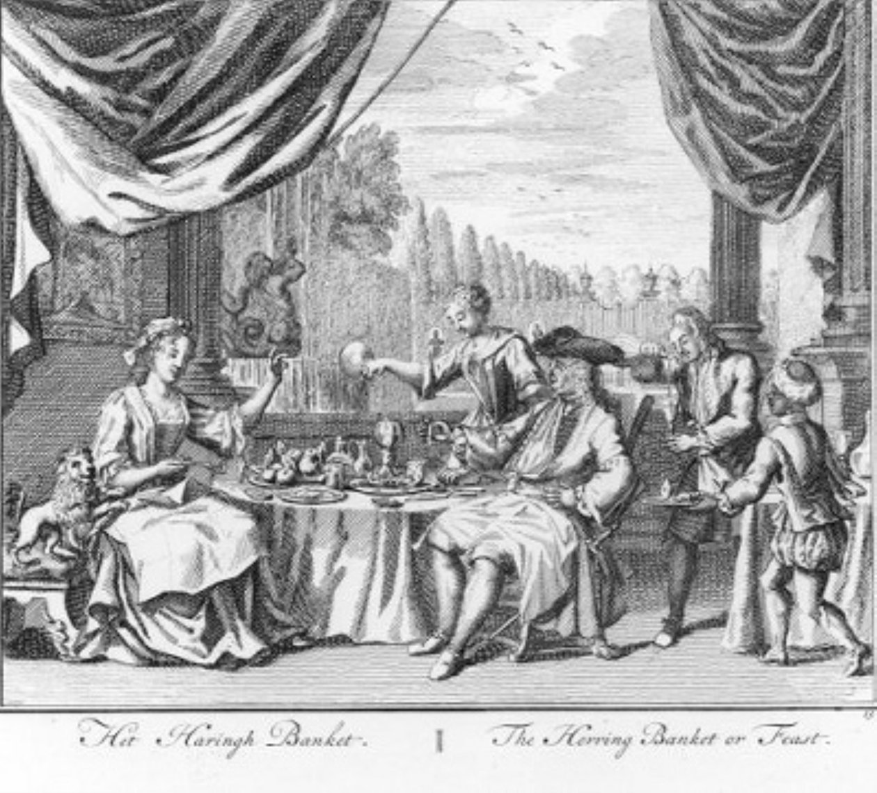 «Le banquet du hareng» (n° 13 de la série sur la pêche au hareng) - Adolf van der Laan