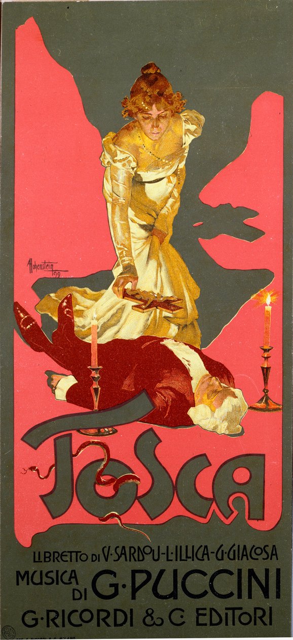 Affiche en style Liberty pour l