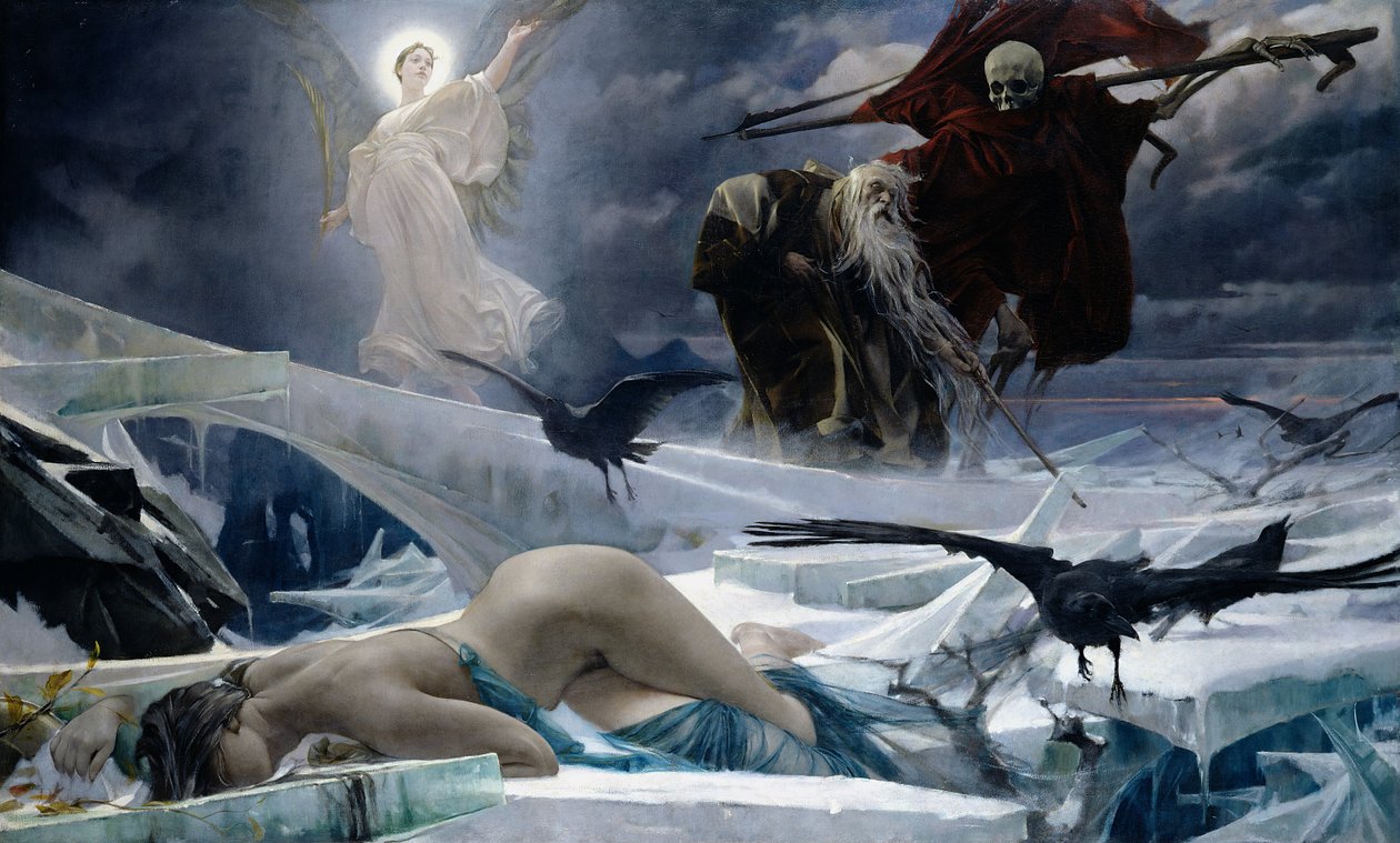 Assuérus à la fin du monde - Adolf Hiremy Hirschl