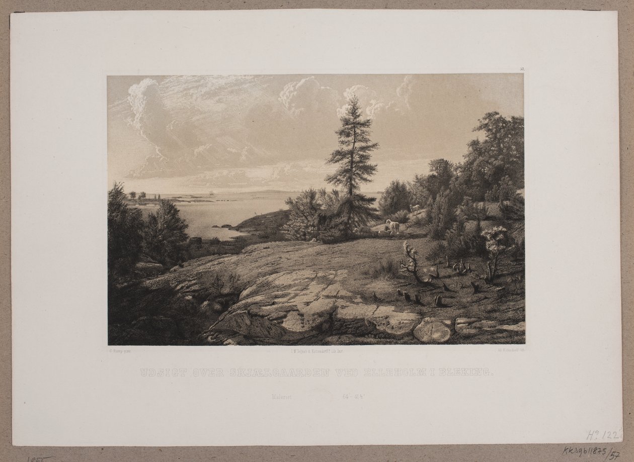 Vue sur Skjærdgaarden près d