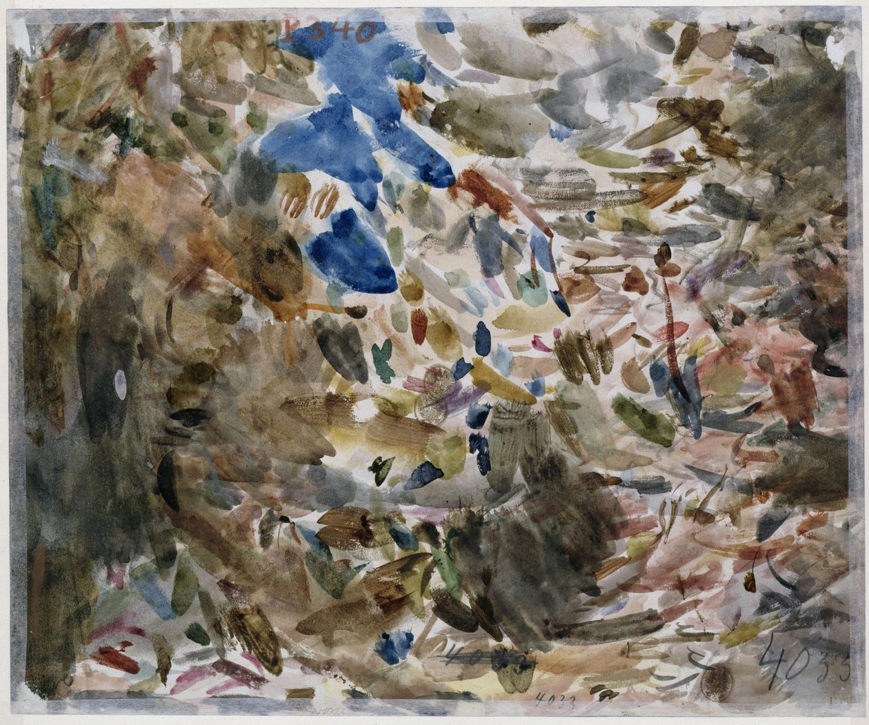 Feuille de lissage - Adolph Menzel