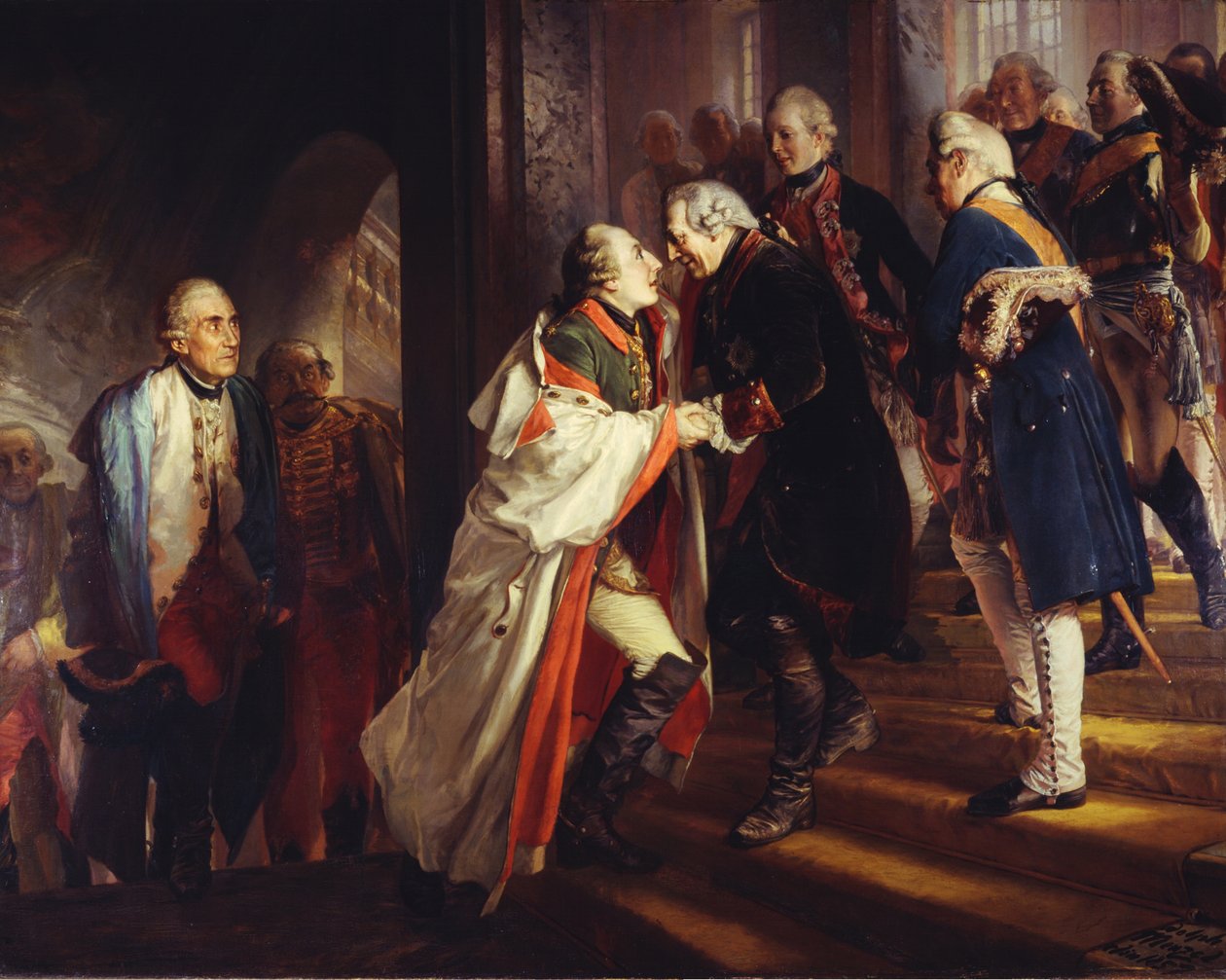 Rencontre entre Frédéric II et l