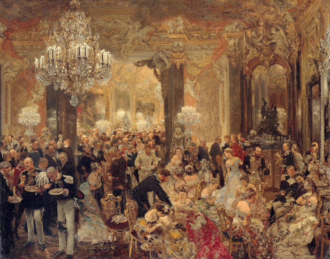 Le « Ballsouper » - Adolph Menzel