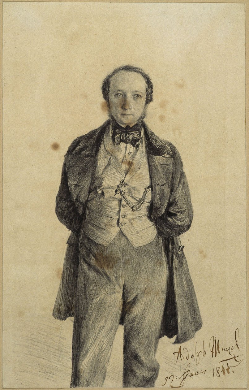 Karl Martini, conseiller judiciaire de district - Adolph Menzel