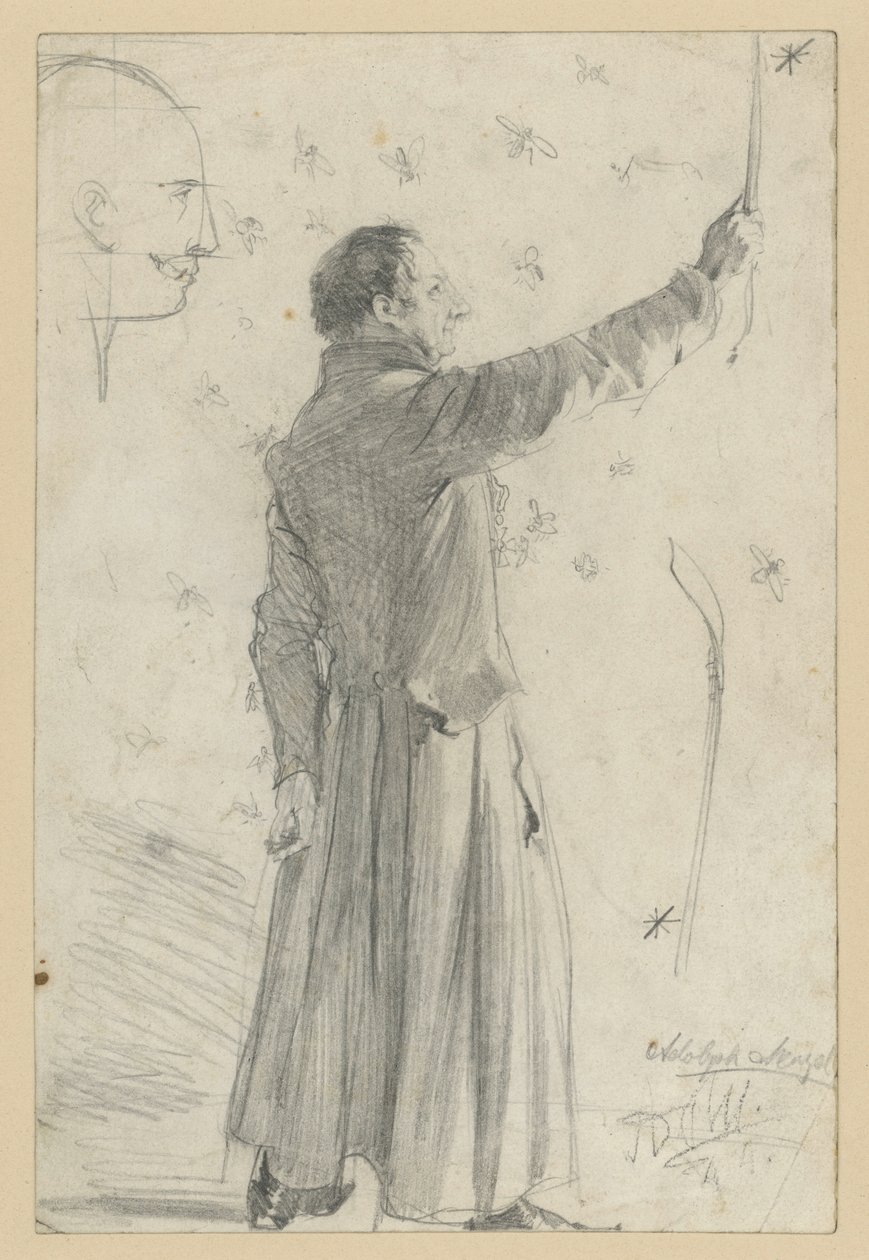 Karl Martini, conseiller judiciaire de district - Adolph Menzel