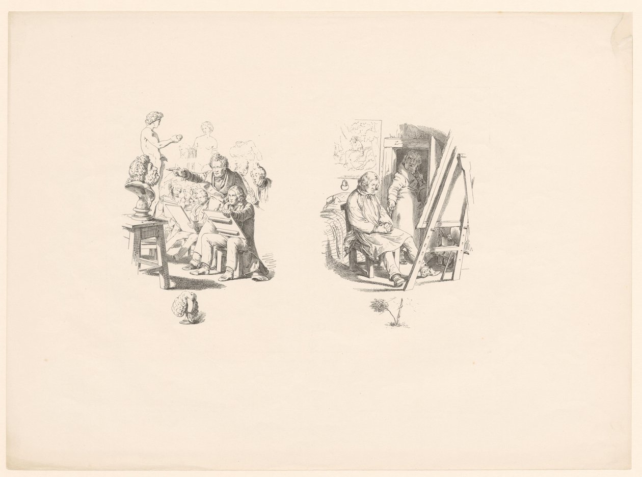 Artiste en formation - Adolph Menzel