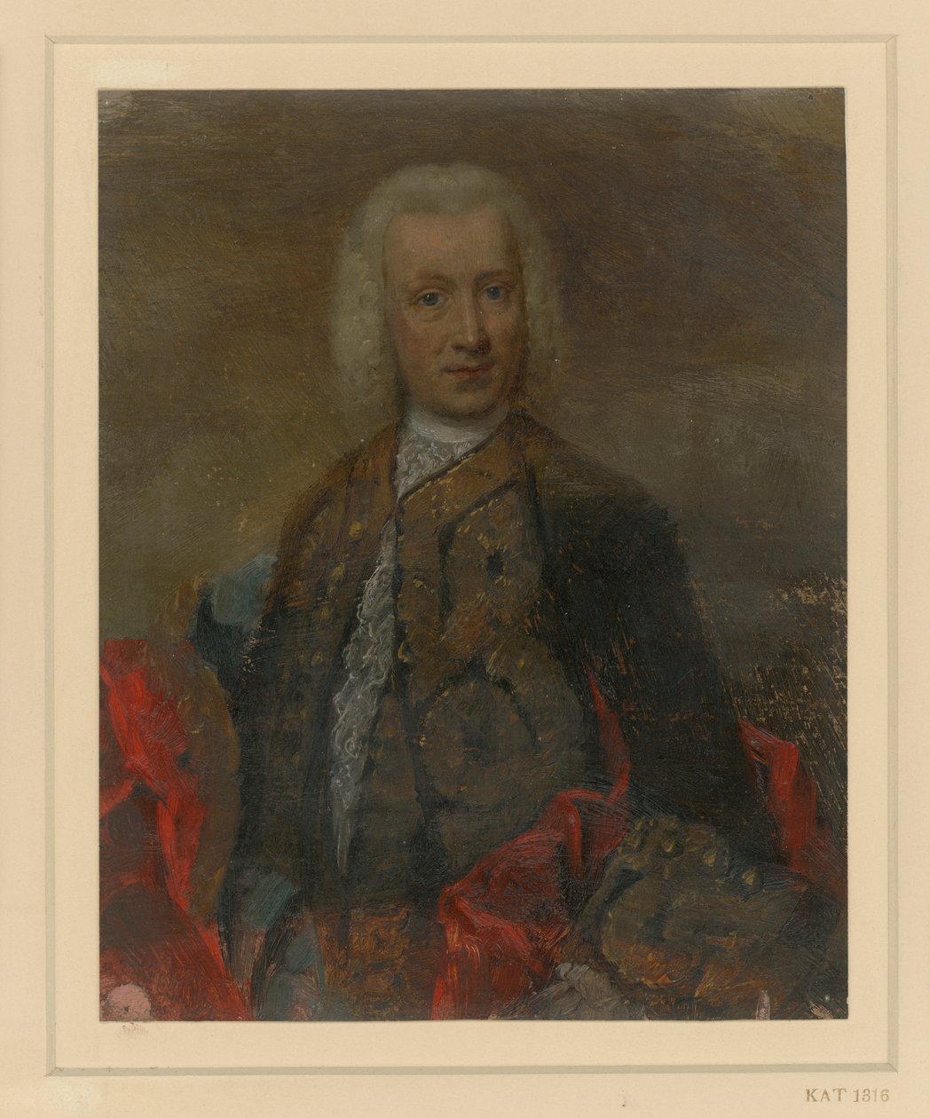 Portrait masculin en habit de cour de l