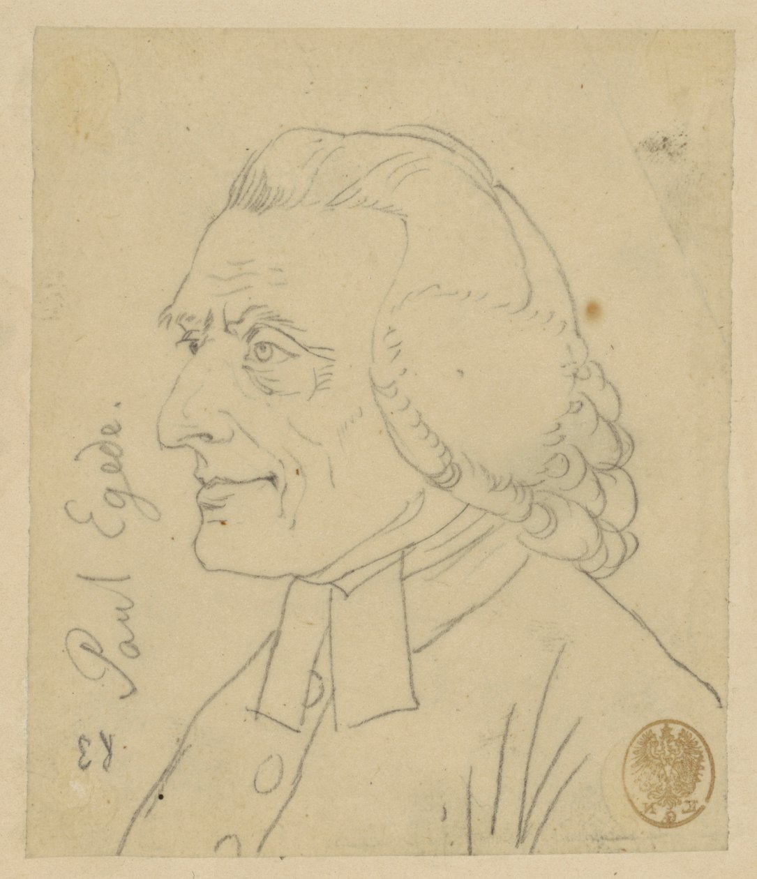 Paul Egede. Pasteur - Adolph Menzel