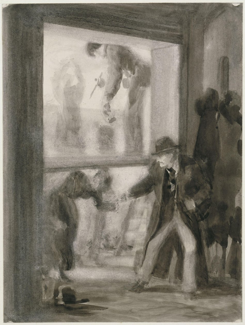 Peinture sur toile à l