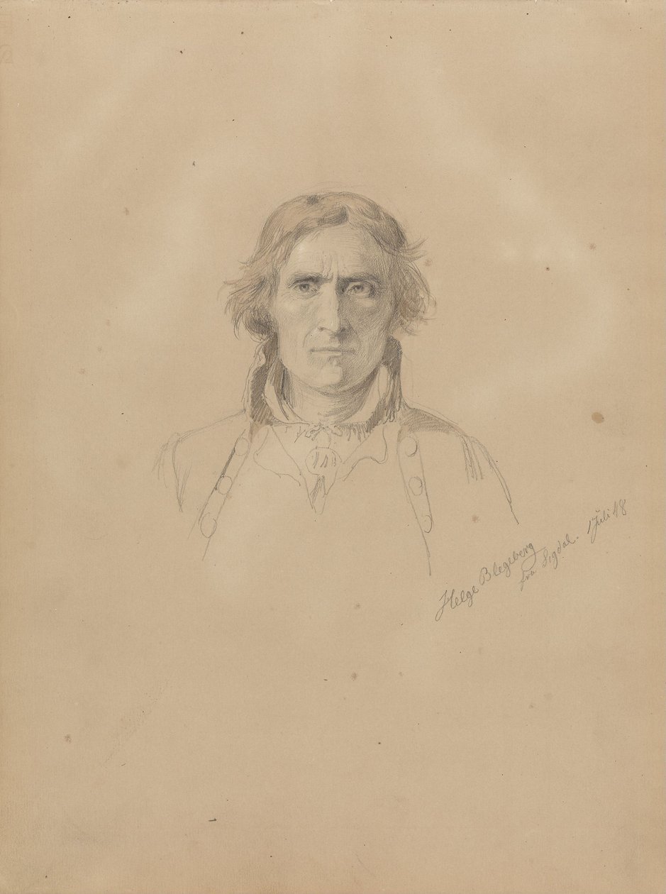 Helge Blegeberg, Sigdal - Adolph Tidemand