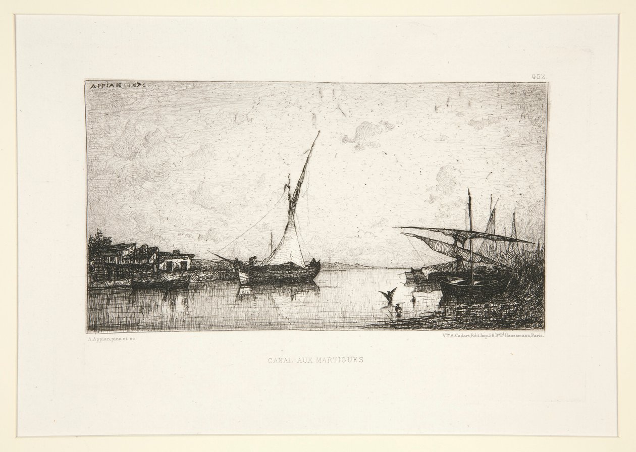 Canal aux Martigues - Adolphe Appian