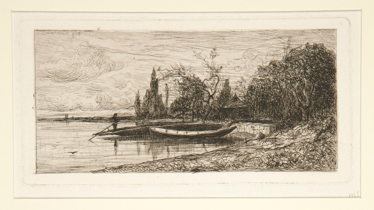 Au bord du lac - Adolphe Appian