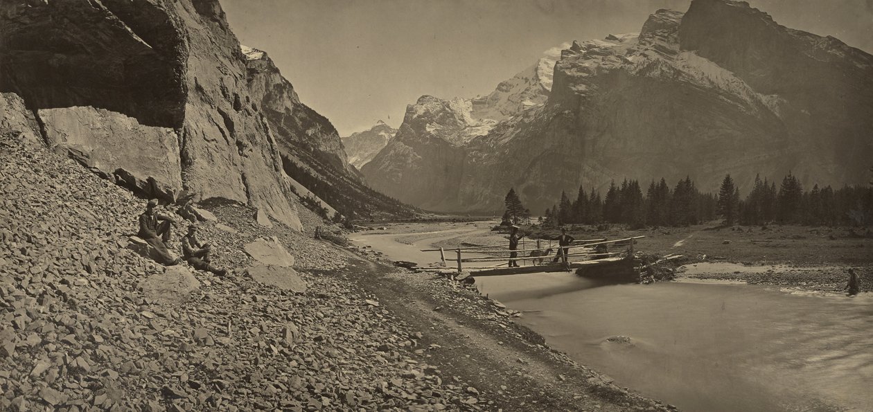 [Paysage alpin] - Adolphe Braun