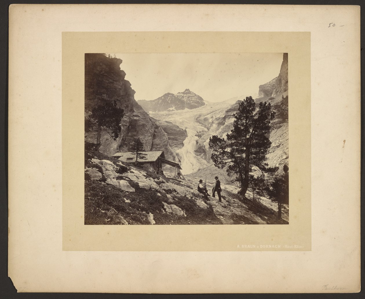 [Vue alpine depuis le Faulhorn] - Adolphe Braun