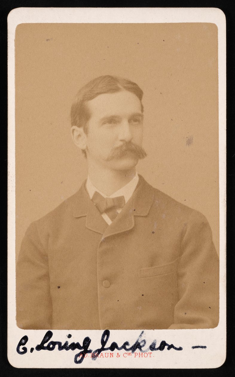 Portrait de Charles Loring Jackson 1847-1935, vers 1887 - Adolphe Braun