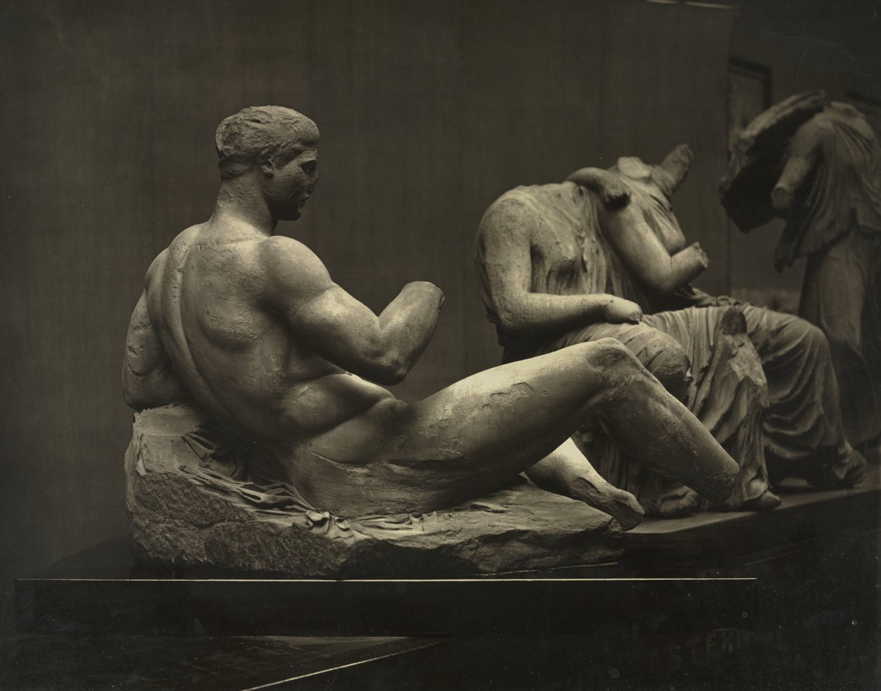 Sculptures du Parthénon, British Museum - Adolphe Braun