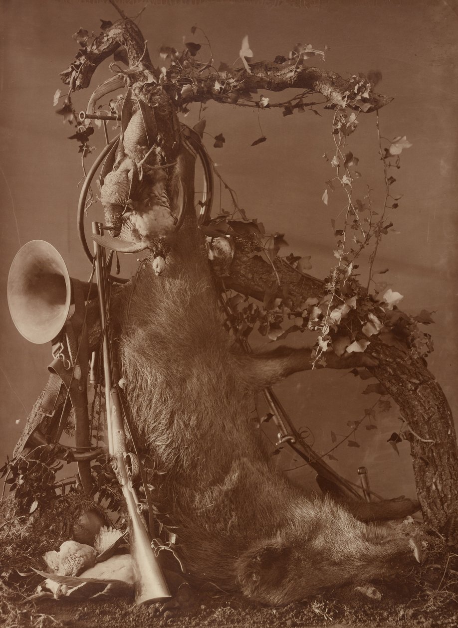 [Nature morte représentant une scène de chasse] - Adolphe Braun