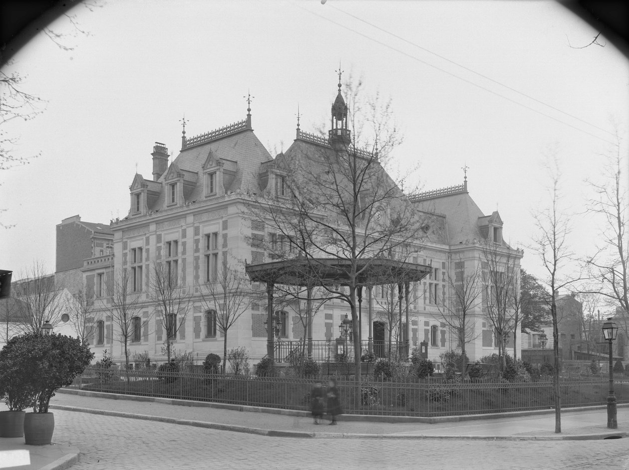 Hôtel de ville, vers 1886-90 - Adolphe Giraudon