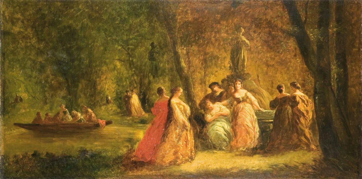 Femmes au parc près d