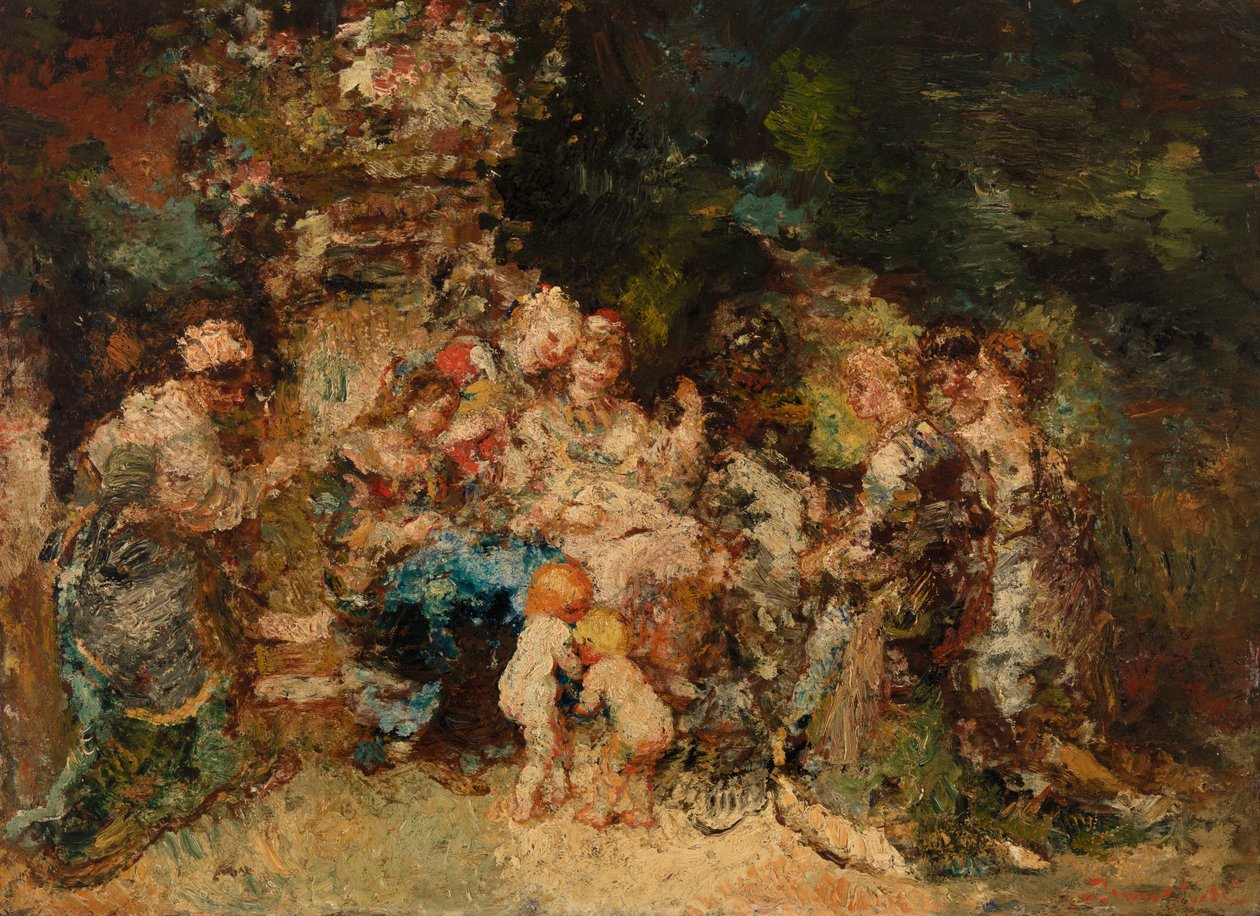Hommage - Adolphe Joseph Thomas Monticelli